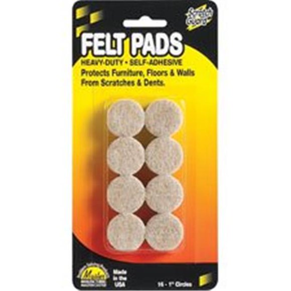 Master Caster MAS88497 Protections Anti-Rayures en Feutre, Beige