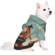 thumbnail image 2 of Fotbe Hot Air Balloon Guinea Pig Sudadera con Estampado para Perros Pequeños – Suéter con Capucha para Mascotas, Tela Suave de Forro Polar con Bolsillo-X-Large, 2 of 7
