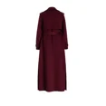 thumbnail image 5 of Chaqueta de lana con doble botonadura y cuello vuelto para mujer, abrigo elegante de manga larga, color liso, para oficina, Otoño, 2024, 5 of 5