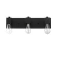 thumbnail image 1 of Trento 18" 3-Light Matte Black Vanity Light, 1 of 8