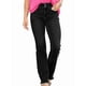 thumbnail image 1 of Pantalones Vaqueros Rectos para Mujer, Cintura Alta, Elásticos, Deshilachados, con Dobladillo Sin Rematar, Holgados, Informales. Negro XXXL, 1 of 7