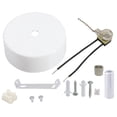 thumbnail image 2 of Pull Cord Light Switch Bathroom Ceiling Light Pull Cord Switch with 150cm Chain, 2 of 5