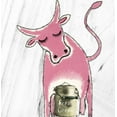 thumbnail image 2 of Sommers, Mindy 20x20 Black Ornate Wood Framed with Double Matting Museum Art Print Titled - Pink Cow, 2 of 4