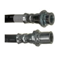 thumbnail image 2 of KarParts360 For Cadillac Escalade 2004 2005 2006 Brake Hose | Rear | Center | Gold Classification | Corrosion Resistant Steel | Black | 30.5 Inches Axis 1 Length, 2 of 5