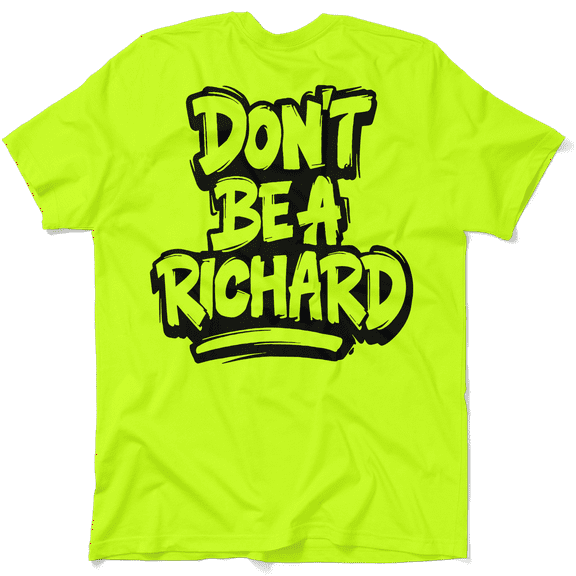 Richard - Safety Yellow T-Shirt