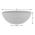 thumbnail image 2 of Arcadia Garden Products 8" PSW Garden Bowl, Chocolate, 2 of 3
