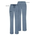 thumbnail image 5 of Adar Pro Heather Scrubs For Women - Slim Fit Tapered Scrub Pants, 5 of 7