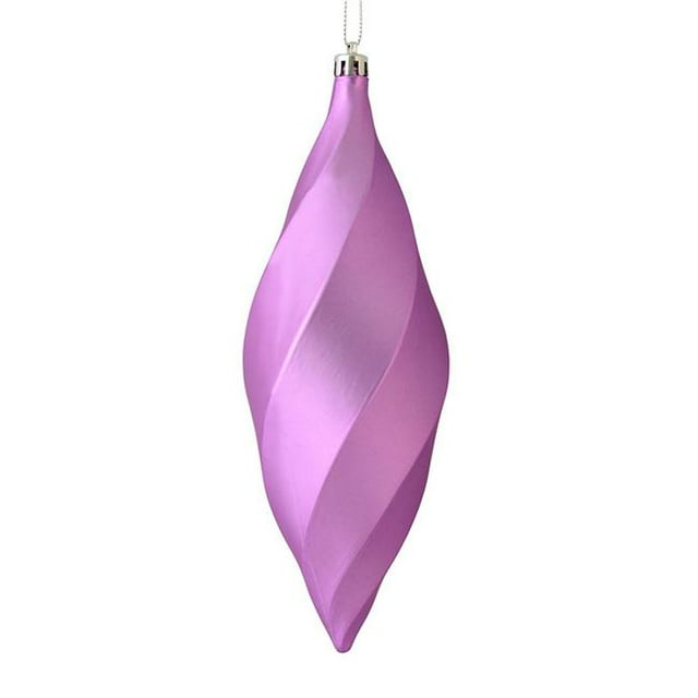 Vickerman M183169M Ornement de Finial à Tourbillon Mat Orchidée de 8 Po, 6 par Sac