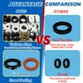 thumbnail image 3 of XBVV 233 pcs Faucet Beveled Washers and Plumbing Flat Rubber Washers, 3 of 8
