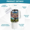 thumbnail image 4 of 40 Oz Car Handle Water Bottle Water Cup Water Bottle Water Jug Coffee Cup Travel Water Bottle Super Cool Tree, 4 of 8