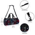 thumbnail image 5 of Motorcycle Weekender Sports Bag with Interior Zipper Pocket - Large Capacity Gym Bag for Soccer and More, 5 of 6