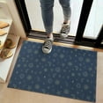 thumbnail image 2 of Dark Blue Star Moon Sun Pattern Door Rugs,Washable Non Slip Door Mats Indoor,Decorative Door Mats,Entry Mat Indoor for Entrance,Bedroom,Kitchen,Bathroom,20"x32", 2 of 6