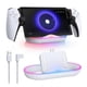 thumbnail image 1 of Charging Dock Station for Portal, Charger Stand for Portal with RGB Light and USB C Charging Cable, 1 of 5