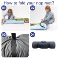 thumbnail image 5 of KAINSY Personalized Toddler Nap Mat, Daycare Sleeping Bag with Blanket, Animal Family Sleeping Mat for Preschool, Cozy and Easy Rolling Mat for Ages 2-15 Years Babys, 5 of 8