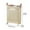 Beige, variant on Large Laundry Basket with Wheels and Handles,Collapsible Large Laundry Hamper,Plastic Dirty Clothes Dorm Laundry Hamper,Suitable for Bathroom,Bedroom,Dorm Room & Laundry Room