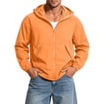 thumbnail image 7 of DYTTDG Men's Lightweight Sun Protection Hooded Jacket, Full Zip Breathable Solid Color Windbreaker with Pockets for Hiking & Outdoor Sports, 7 of 7
