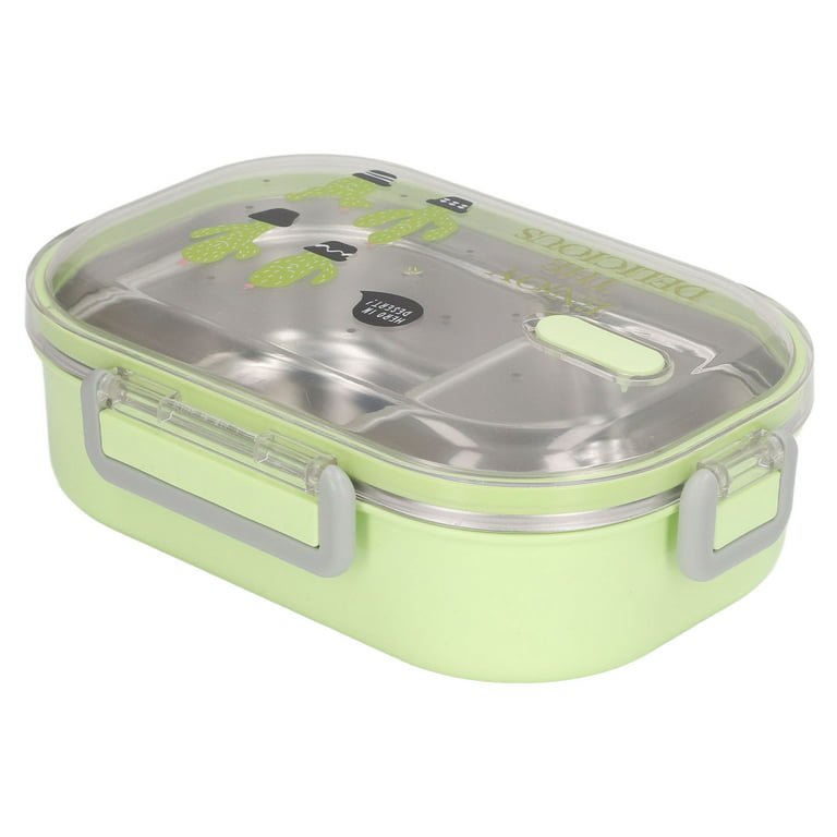 Pinnacle Thermoware 2-Pc Leak Proof Insulated Lunch Box Hot Food Container  Set, Green & Yellow