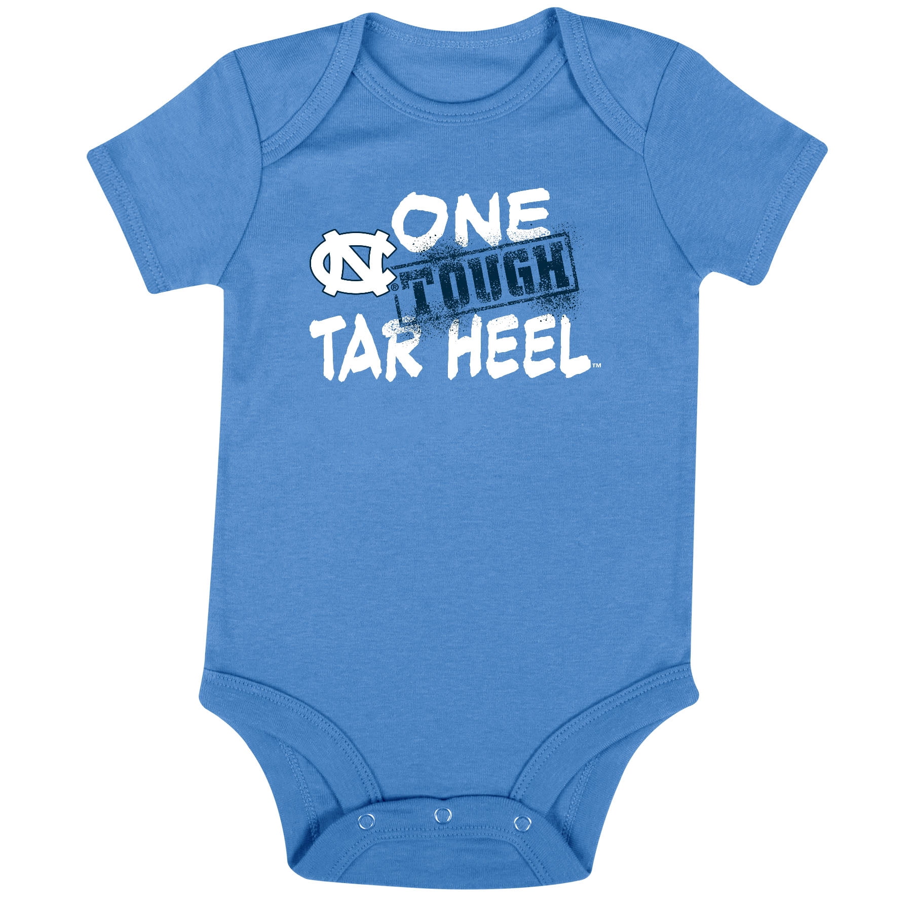 NCAA North Carolina TarHeels Infant & Toddler Onesies, 3-Pack