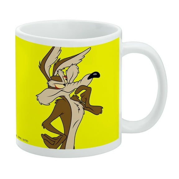 Looney Tunes Wile E Coyote White Mug