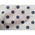 thumbnail image 4 of oneOone Cotton Poplin Dark Dusty Blue Fabric Polka Dots Dots Sewing Craft Projects Fabric Prints By Yard 42 Inch Wide, 4 of 4