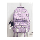 thumbnail image 3 of Mochila Escolar Estampada Kuromi Nailon 14.5 L Malubero Morado, 3 of 3
