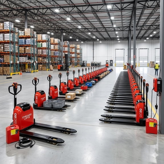 Electric Pallet Jack 4400 Lbs