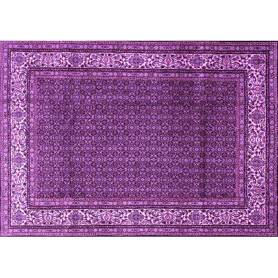 Ahgly Company Indoor Rectangle Persian Purple Traditional Area Rugs, 3' x 5'