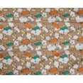 thumbnail image 4 of oneOone Polyester Lycra Dark Beige Fabric Cloud & Bird Cartoon Fabric For Sewing Printed Craft Fabric By The Yard 56 Inch Wide, 4 of 4
