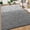 Gray White, variant on ZACOO 8'x10' Gradient Watercolor Stripe Outdoor Rug, Waterproof UV Resistant Patio Mat for Outdoor RV Deck, Gray White