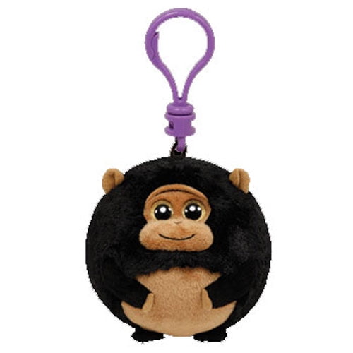 Ty Beanie Ballz (Key Clip) - Tank the Gorilla  - Stuffed Animal