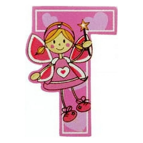 Self Adhesive Wooden Fairy Letter T by The Toy Workshop