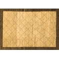 thumbnail image 1 of Ahgly Company Indoor Rectangle Abstract Brown Modern Area Rugs, 7' x 10', 1 of 4