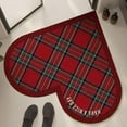 thumbnail image 4 of SNGMN Bathroom Love Rug - Super Absorbent, Quick Drying, Rubber Backing, Non-Slip, Washable Floor Mat for Shower, 4 of 8