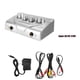 thumbnail image 4 of Inteprter Nuevo mezclador de sonido de profesional, entradas de micrófono duales, mezclador de Audio, amplificador, consola mezcladora de Metal, Cables de audio/vídeo plata, 4 of 6