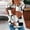 White, variant on Jsaierl Crew Neck Sweatshirts for Women Plus Size Color Block Graphic Sweatshirt Top Long Sleeve Lightweight Fall Clothes Sweatshirts