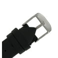thumbnail image 2 of Hadley Roma LS978 16mm Black Satin Finish Ladies Watch Band, 2 of 2
