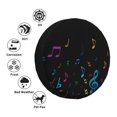 thumbnail image 4 of Balery Color Musical Notes Cubiertas para Neumáticos - Protector Resistente para Neumáticos de Camioneta, SUV, Remolque, Camper y RV-16 inch, 4 of 6