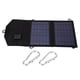 thumbnail image 1 of Cargador de panel solar de 7 W, salida USB de 5 V 0‑2 A, portátil plegable para acampar, uso al aire libre, diseño de bolsa de tela, 1 of 8
