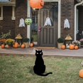 thumbnail image 5 of BNNG Black Cat Halloween Decorations Plastic Yard Signs with Stakes,Halloween Decorations Outdoor, Scary Silhouette with Glow in Dark Eyes for Outdoor Yard Lawn Garden Halloween Decor, 5 of 6