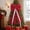 Red-6A, variant on MMJ Velvet Bow Large Polka Dot Ribbon 57.09in for Christmas Tree Topper Wreath Gift Wrapping Party