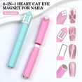 thumbnail image 5 of Nail Art Cat Eye Magnet Pen, Multi‑Magnets Manicure Magnetic Tool for Creating Cat‑Eye Gel Magnetic Effect, Practical Nail Decoration Supplies for Home Diy and Professional Nail Salon Use, 5 of 6