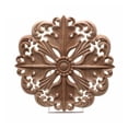 thumbnail image 1 of Muebles de madera Decoración de muebles Estilo Europeo Madera sólida Aplique Redondo Aplique Corazón Flor decorativa Figuras Miniaturas, 1 of 7