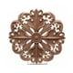 thumbnail image 1 of Muebles de madera Decoración de muebles Estilo Europeo Madera sólida Aplique Redondo Aplique Corazón Flor decorativa Figuras Miniaturas, 1 of 7