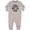AC-Heather Grey, variant on Future Goth Like My Mom with Skulls Baby Fleece Romper