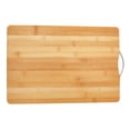 thumbnail image 2 of 2-sides Bamboo Wooden Chopping Board Home Kitchen Fruits Meat Vegetable Slicing Cooking Board, 2 of 8