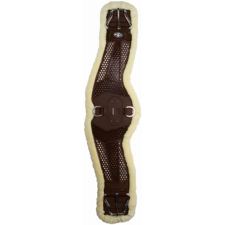 Professionals Choice Contoured Cinch withFleece Liner Chocolate 36