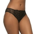 thumbnail image 3 of Women's Paramour by Felina Lotus Hi-Cut Brief Panty 635088 Color: Black Size: MEDIUM, 3 of 4