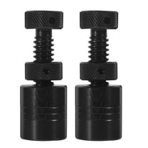 unbranded  2 Pcs Adjustable Jack Stands Screw Camper Leveling Jacks Black
