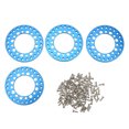 thumbnail image 1 of Octpeak 1.9in Wheel Outer Rings Rims, Aluminum Alloy RC Wheel Outer Rings Rims 1.9in For 1/10 RC, 1 of 8