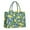 Yellow Lemon Fruit-3, variant on Large Capacity Tote Bag,Yellow Lemon Fruit Slices Black Pattern Handbag Fashion Luxury Tote Bag,15.7"x13"x 5.1" Inches,Laptop Compatible